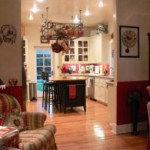 View of kitchen from family room. 4050 Adams St