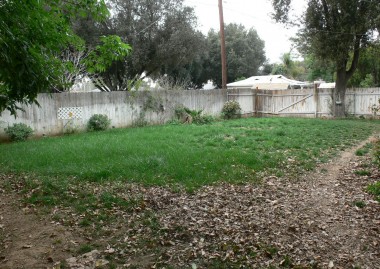 Spacious backyard (the possibilities are endless). There is also a side yard perfect for a large garden or RV parking! 4890 Serrano Pl., Riverside